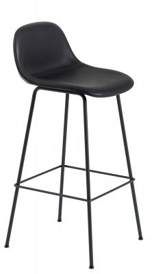 Fiber Counter Stool Bar Stool with Backrest H 75 cm Muuto